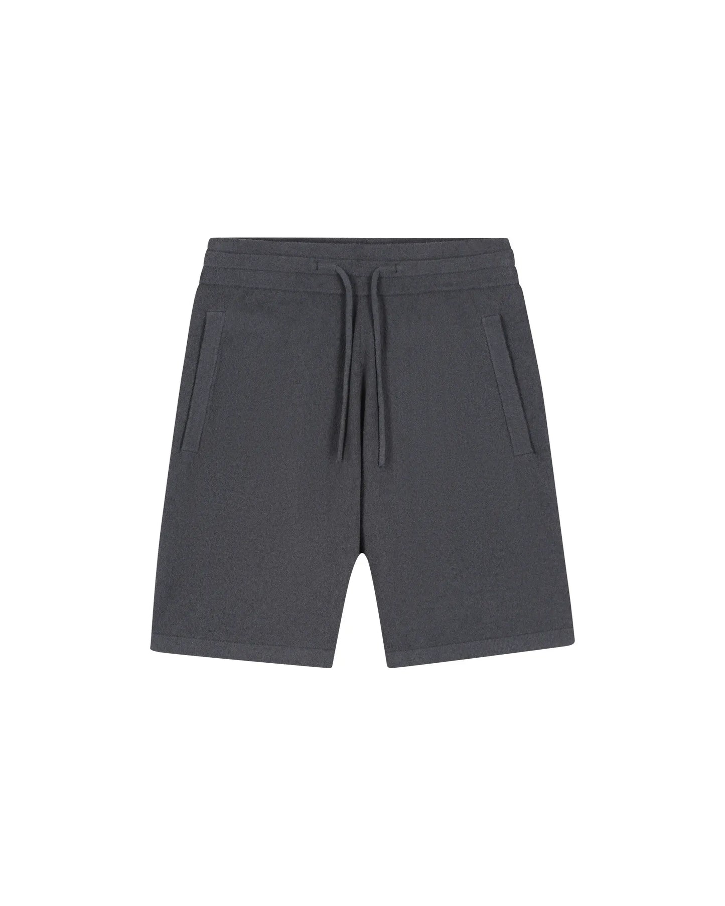 Malelions Men Bouclé Shorts - Antra Grey