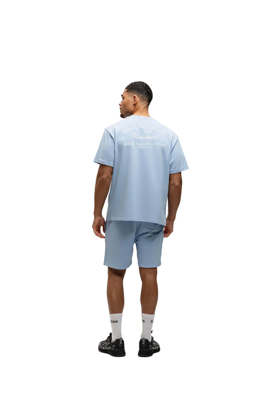 Malelions Men Marina T-Shirt - Vista Blue