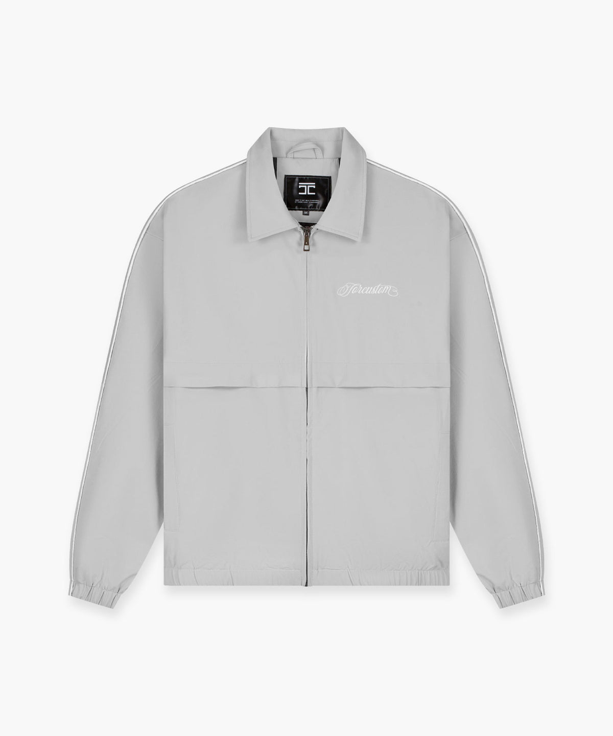 JorCustom Handscript 2.0 Tracksuit Jacket LightGrey