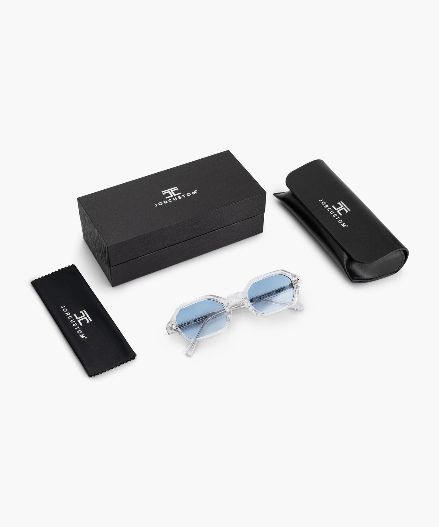 Jorcustom Luca Sunglasses Clear