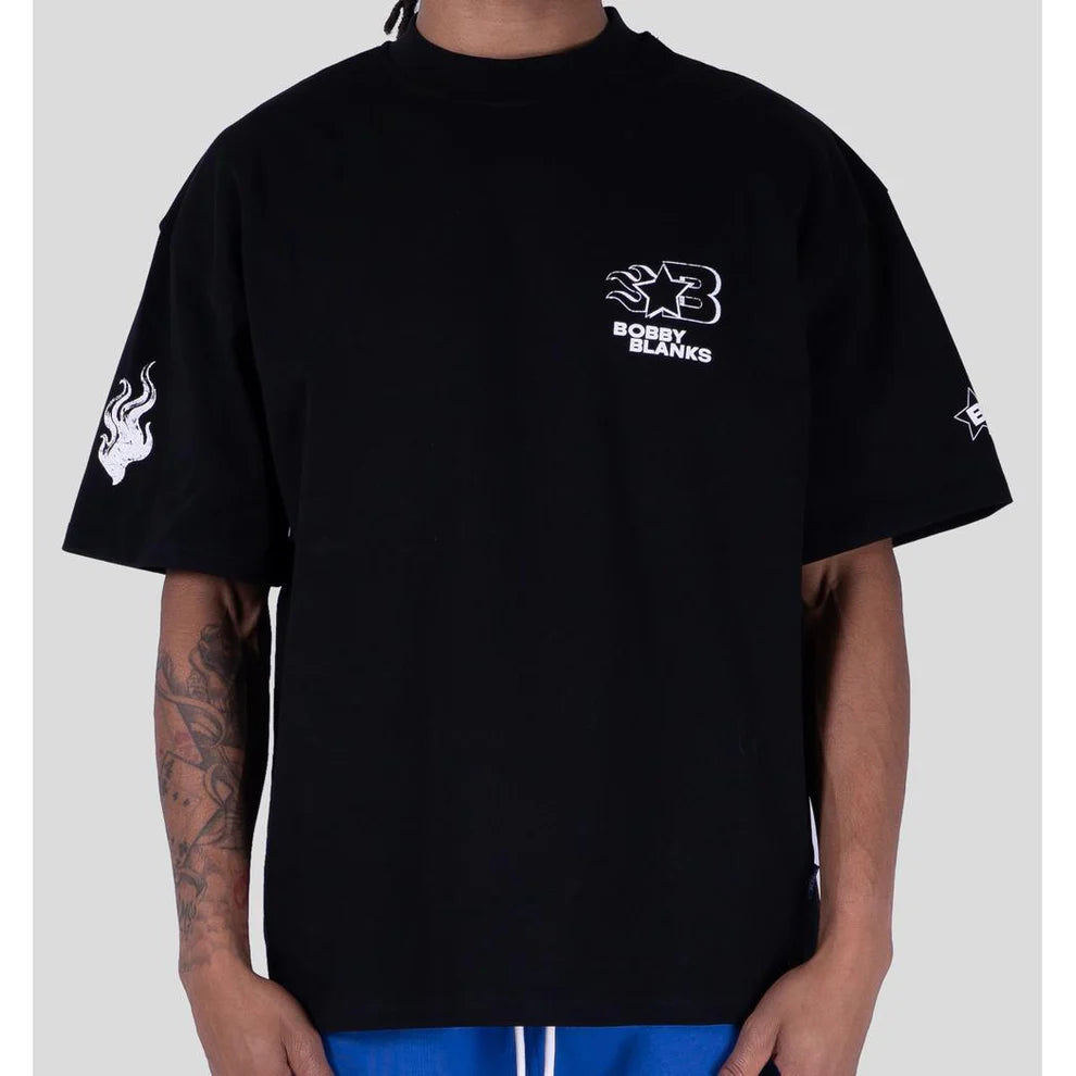 Bobby Blanks Oxford Tee Black/White T-Shirt