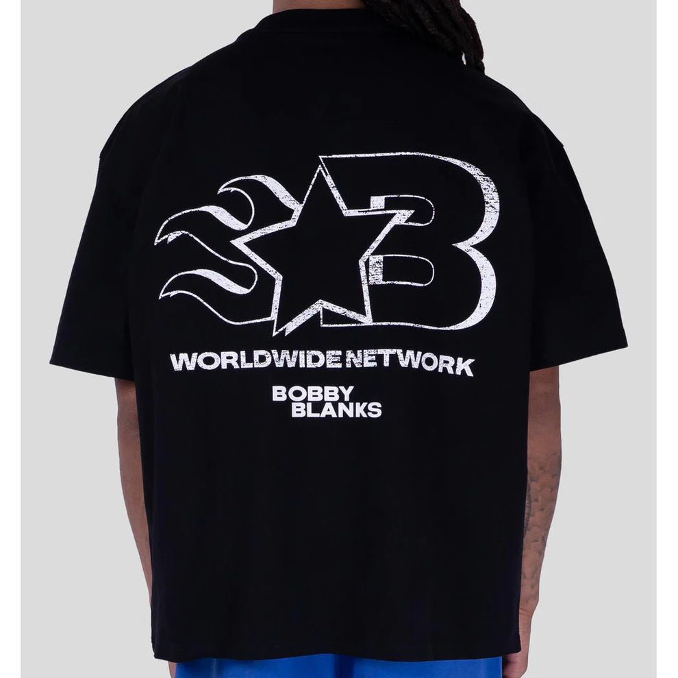 Bobby Blanks Oxford Tee Black/White T-Shirt