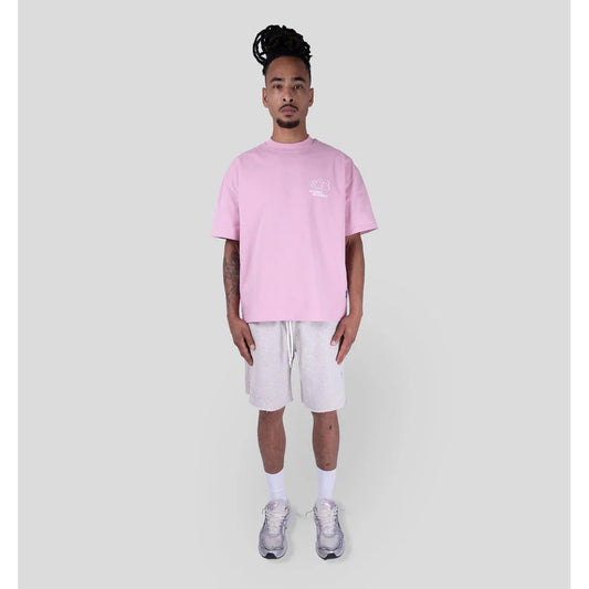 Bobby Blanks Oxford Tee Pink/White T-Shirt