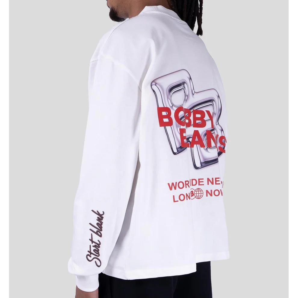 Bobby Blanks Royal Longsleeve OffWhite
