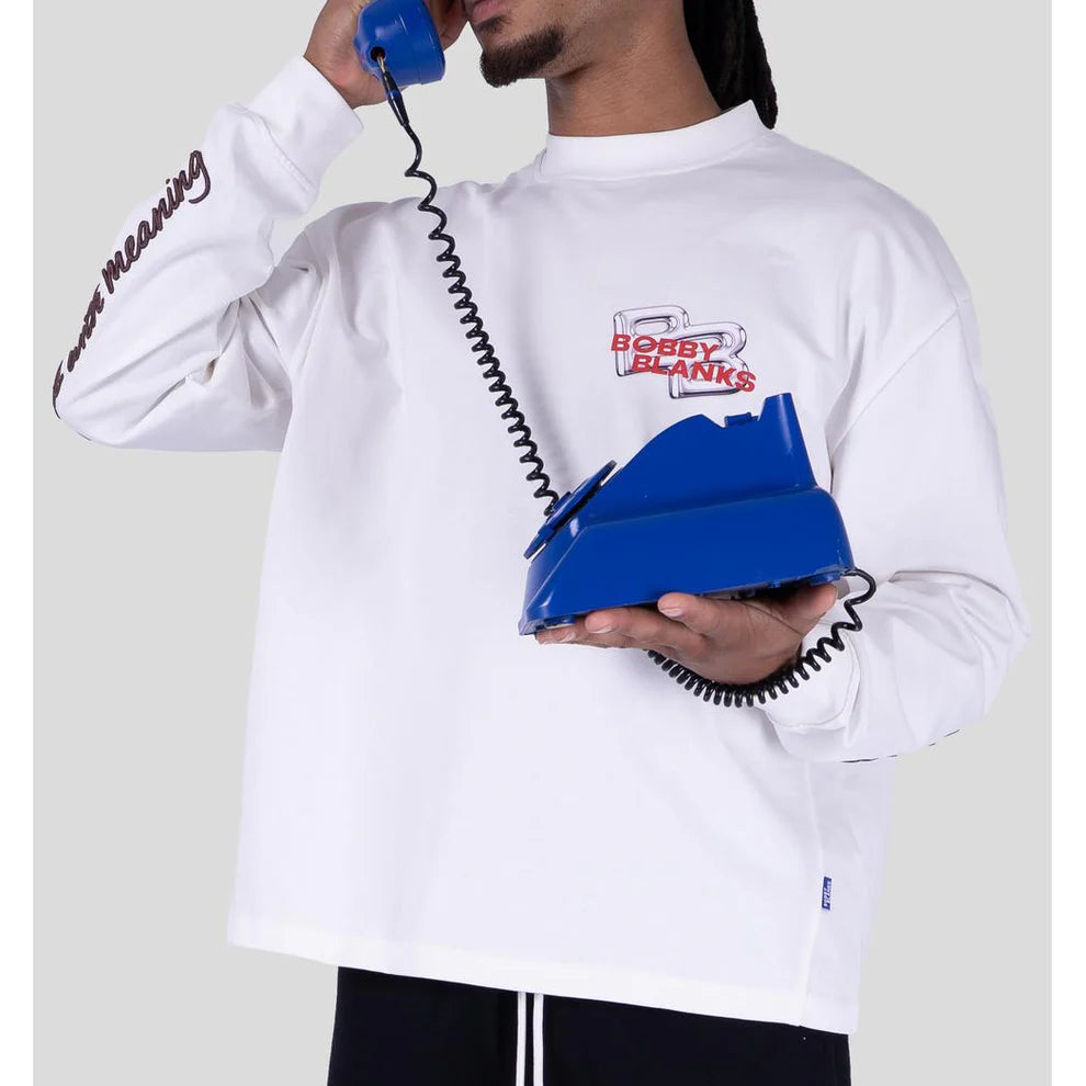 Bobby Blanks Royal Longsleeve OffWhite