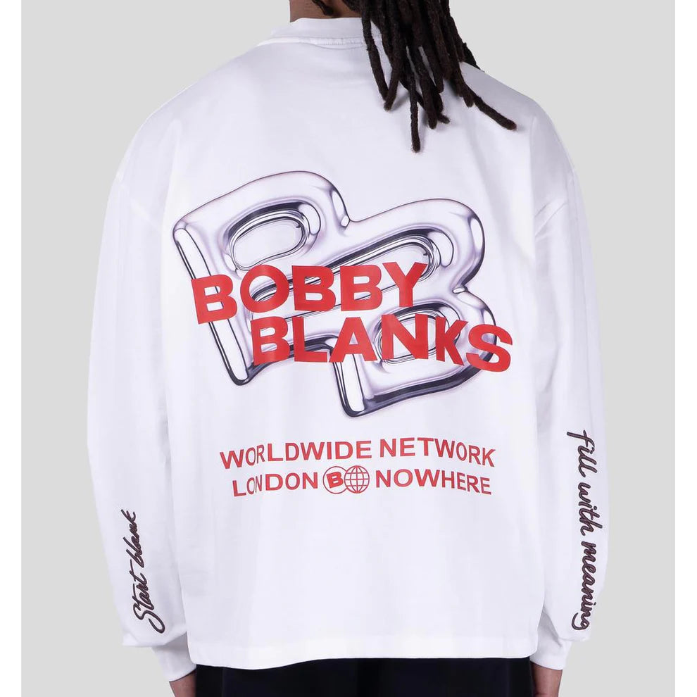 Bobby Blanks Royal Longsleeve OffWhite