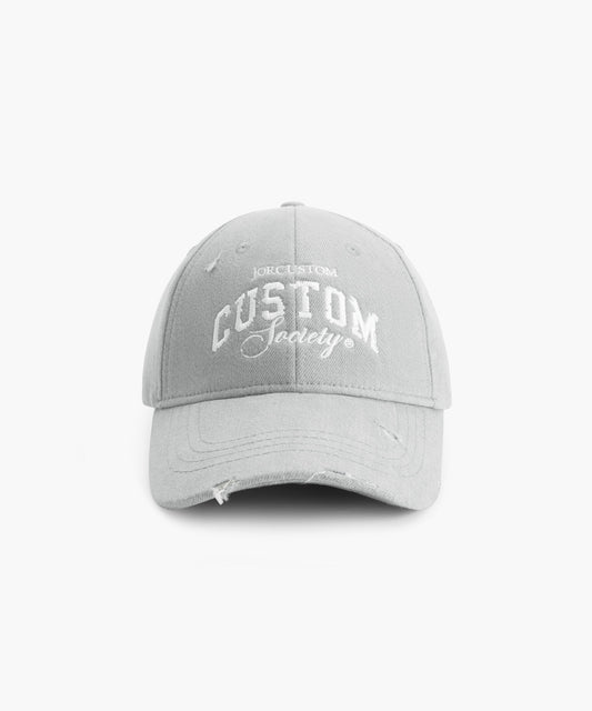 CustomSociety Denim Cap - LightGrey