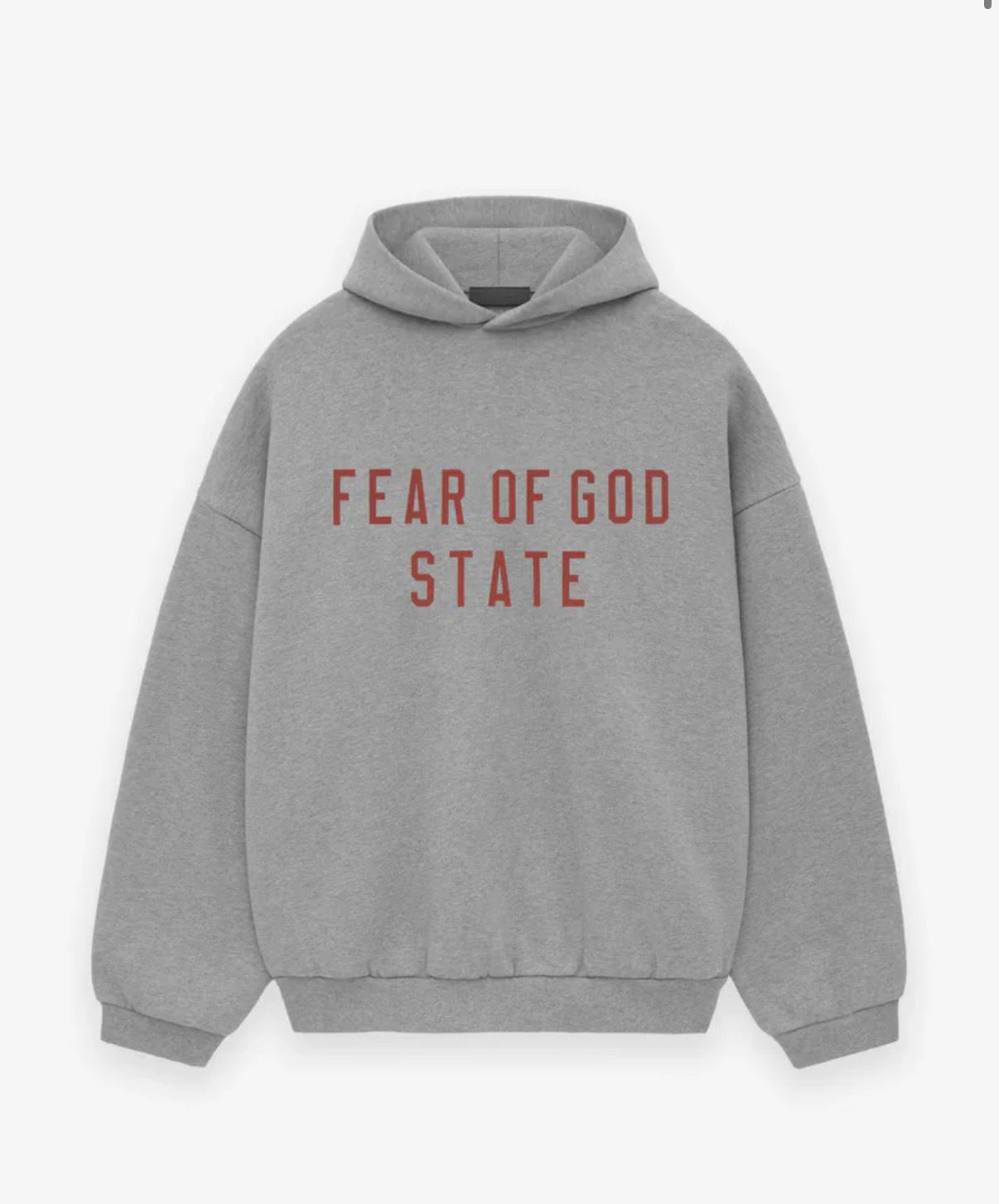 Essentials State Grey Hoodie
