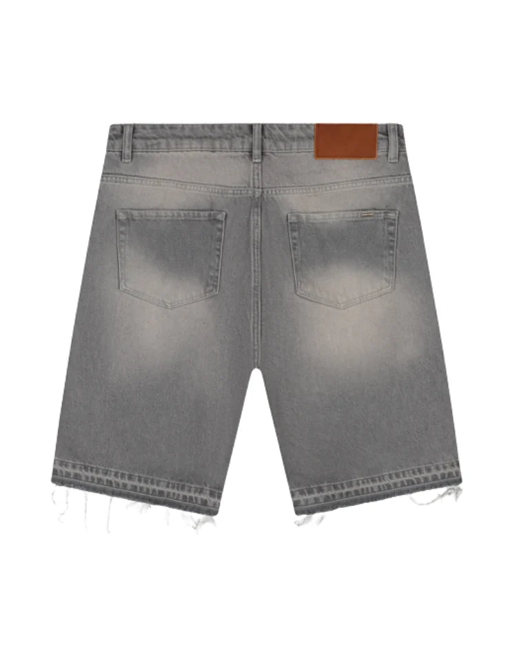 Croyez CD2 Stepped Hem Short - Light Grey