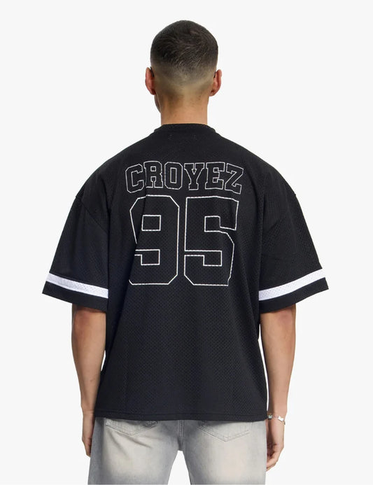 Croyez Mesh Jersey - Black