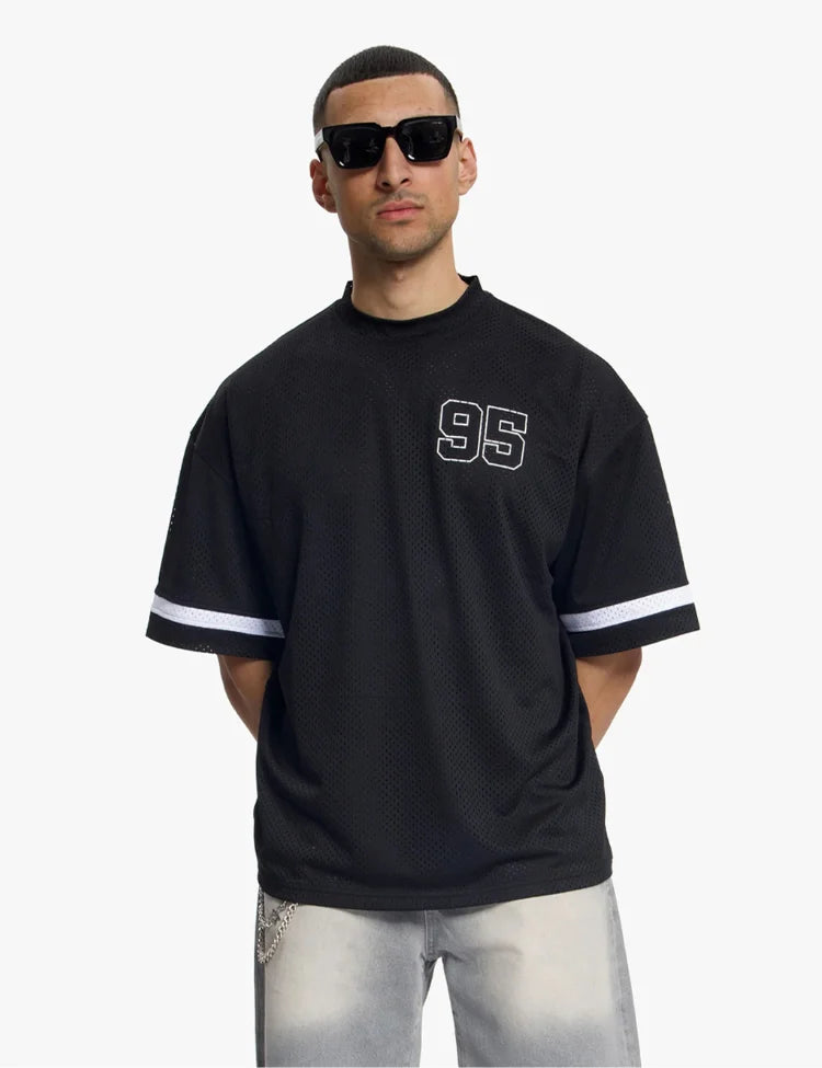 Croyez Mesh Jersey - Black