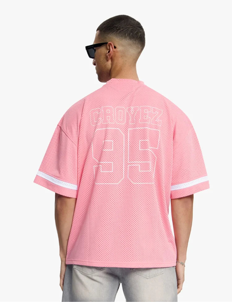 Croyez Mesh Jersey - Pink