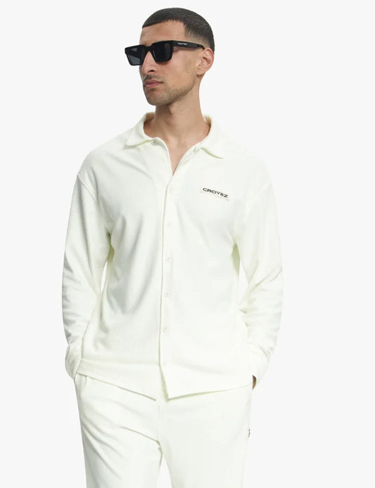 Croyez Plisse Longsleeve Shirt Off-White