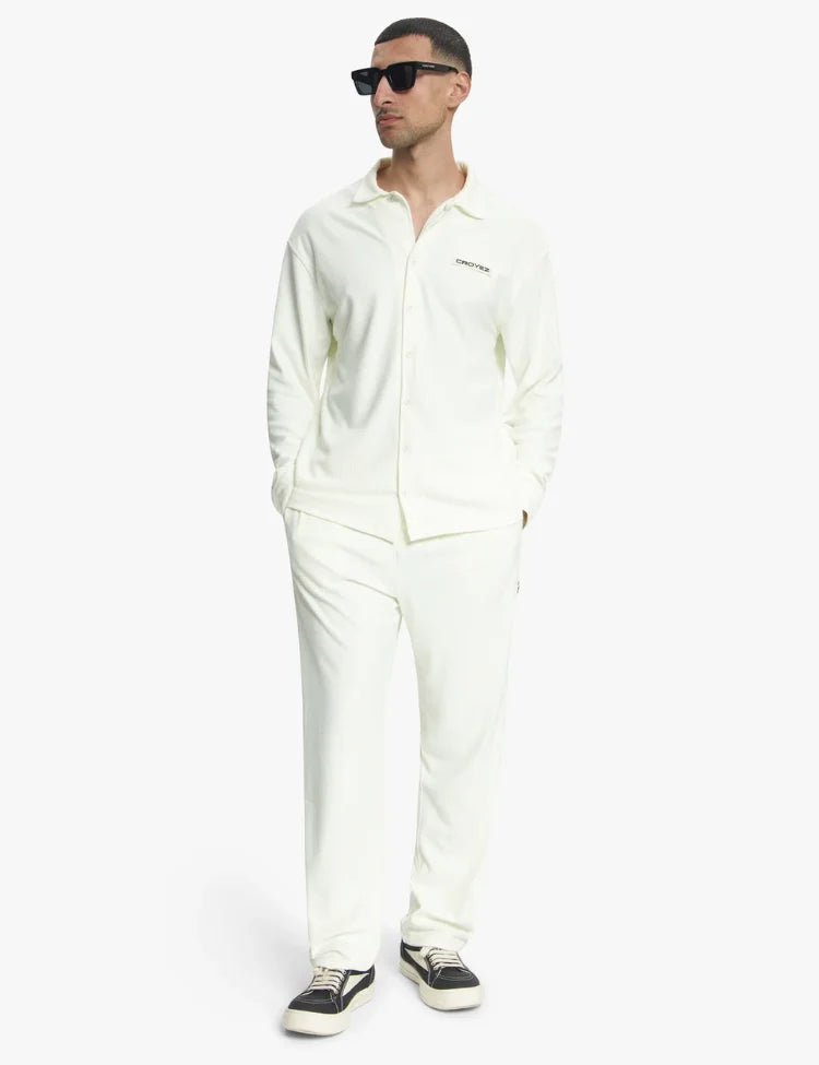 Croyez Plisse Longsleeve Shirt Off-White