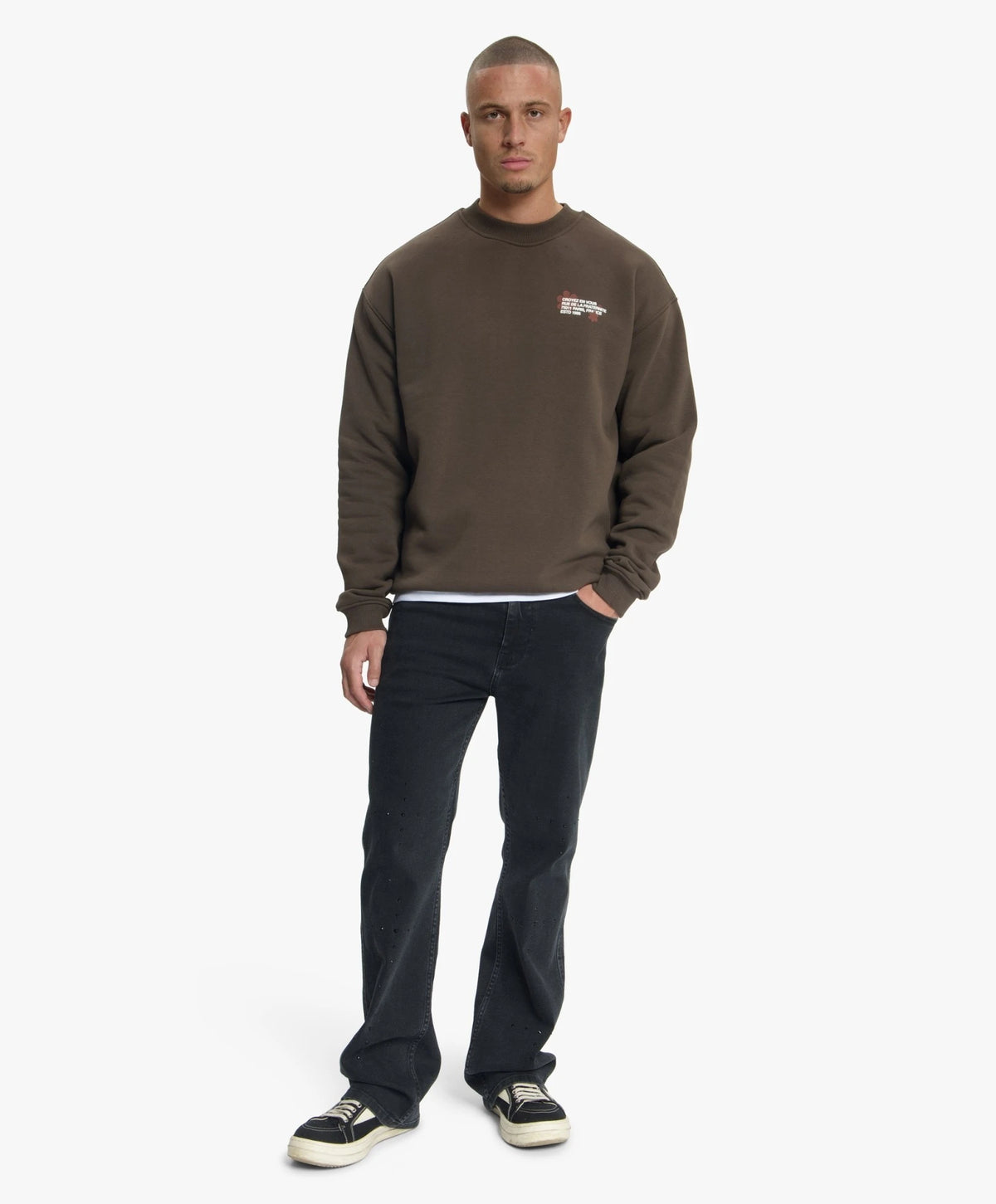 Croyez Silhouette 2.0 Sweater Brown