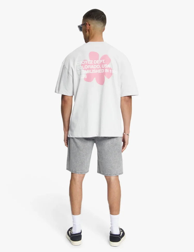 Croyez Silhouette T-Shirt - Light Grey