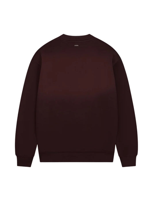 Croyez Studio Faded Sweater Raisin Red