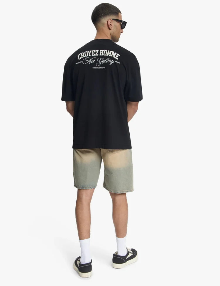 Croyez Worker T-Shirt - Black