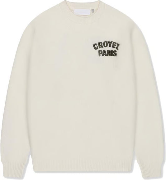 Croyez Paris Knit Sweater - Off-White