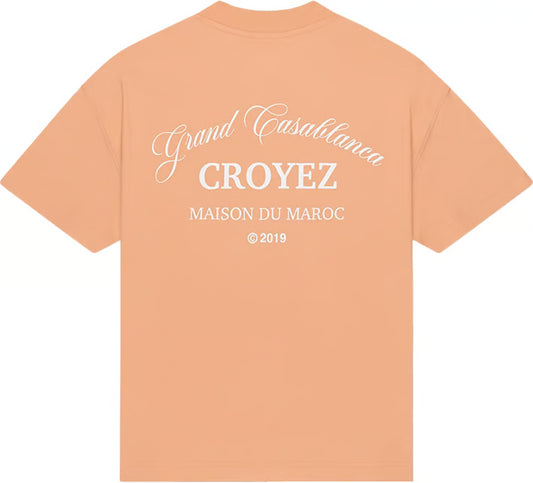 Croyez Grand Casablanca T-Shirt Peach