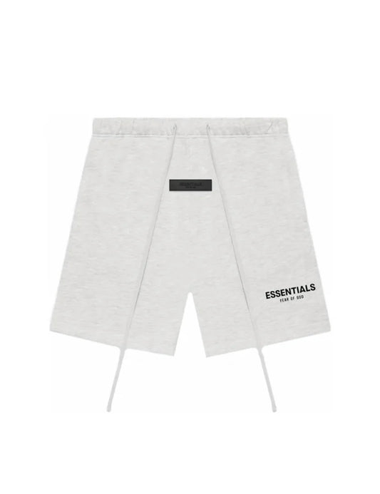 Essentials Light Oatmeal Korte Broek Grijs