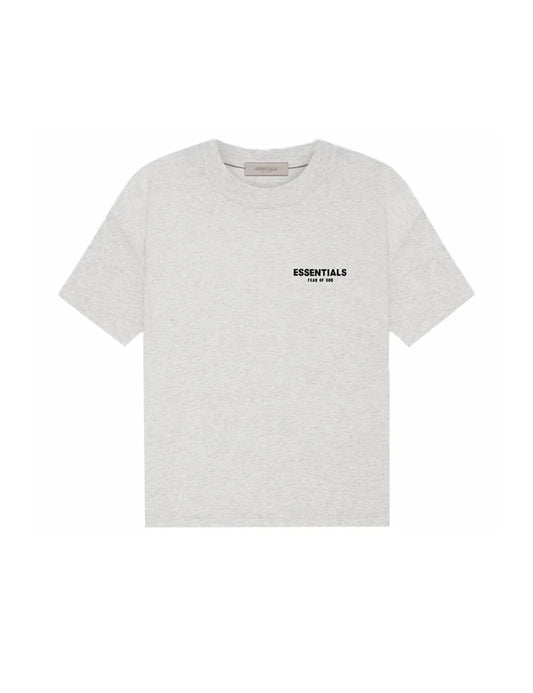 Essentials Light Oatmeal T-Shirt Grey