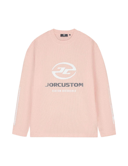 JorCustom Longsleeve Mesh T-Shirt AshPink