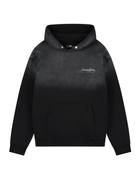 JorCustom Women Handscript Sunfade Oversized Hoodie - Black