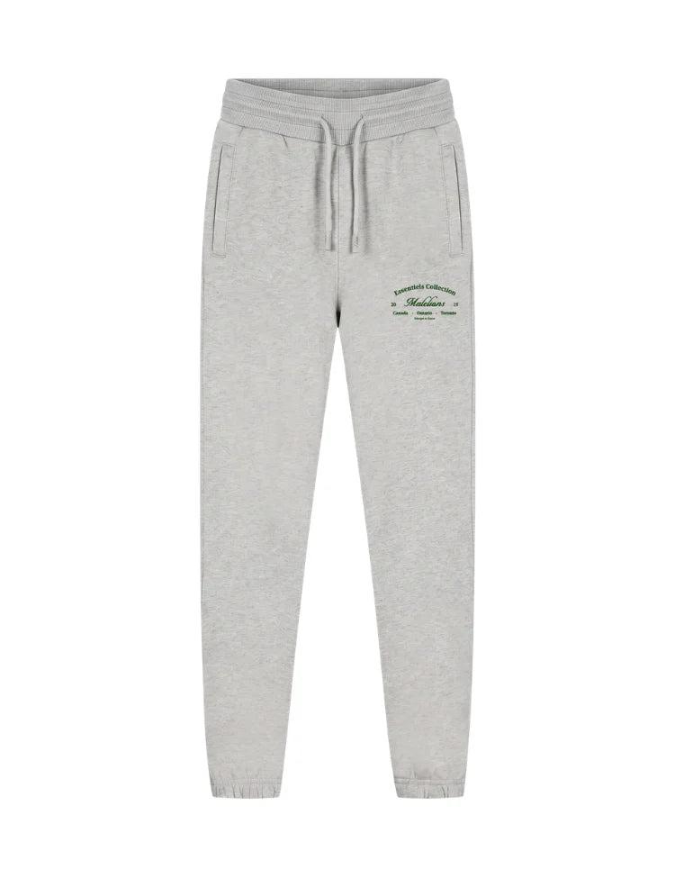 Malelions Men Marina Sweatpants Grey Melange