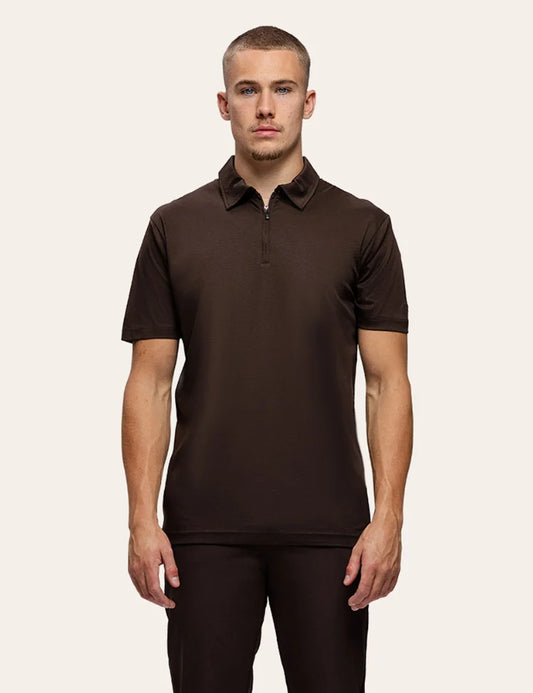 TriaD´oro Men Polo T-Shirt Brown