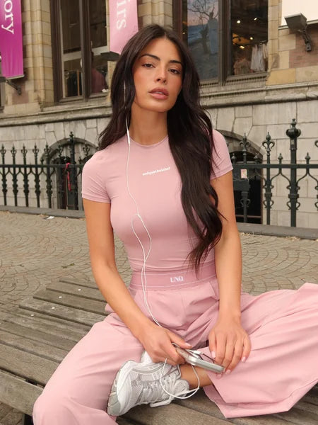 Giselle short sleeve Vintage Pink